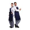 Picture of Whites Bib Apron Navy Blue - A543