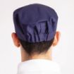 Picture of Whites Chefs Skull Cap Blue - A204