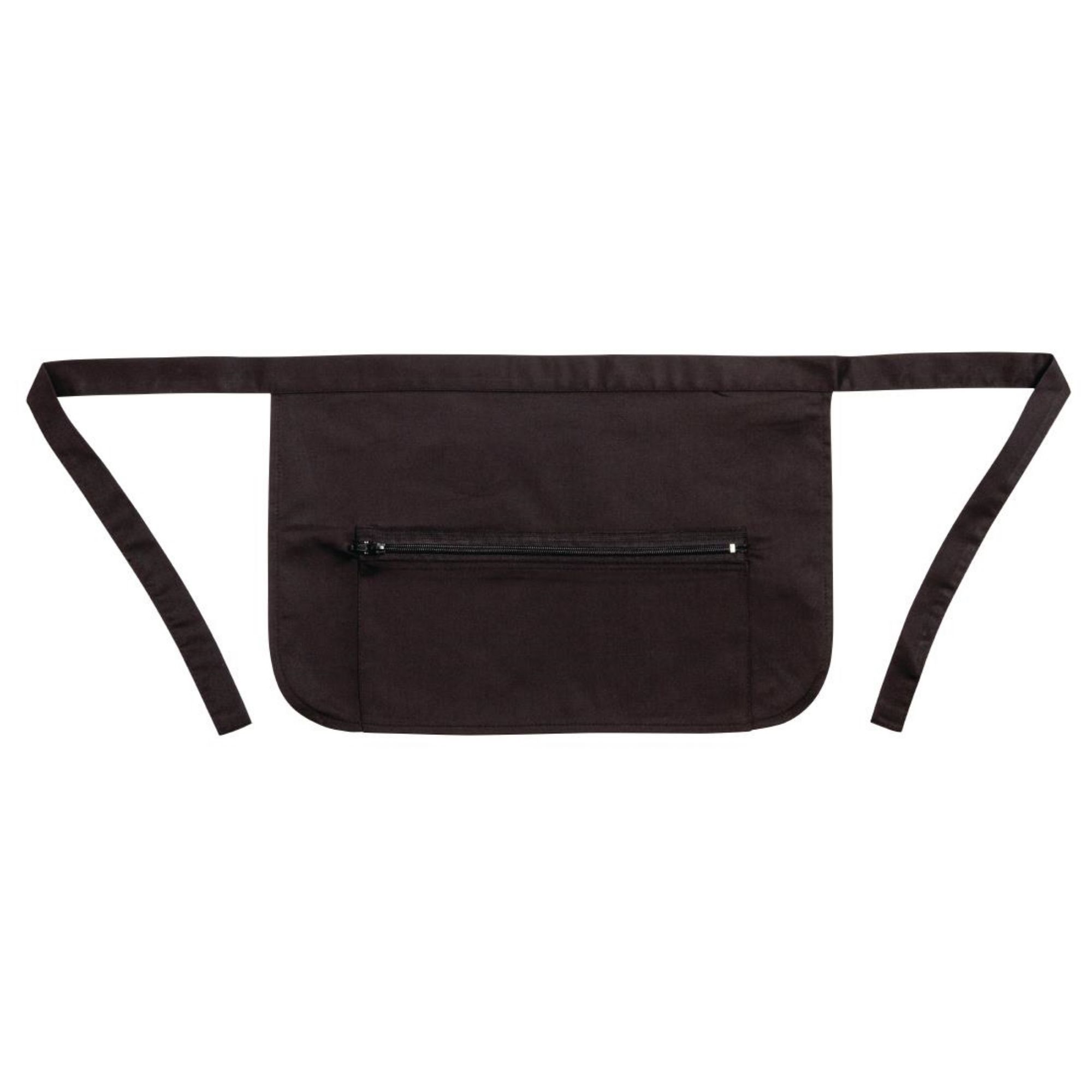 Picture of Whites Unisex Money Pocket With Zip Black