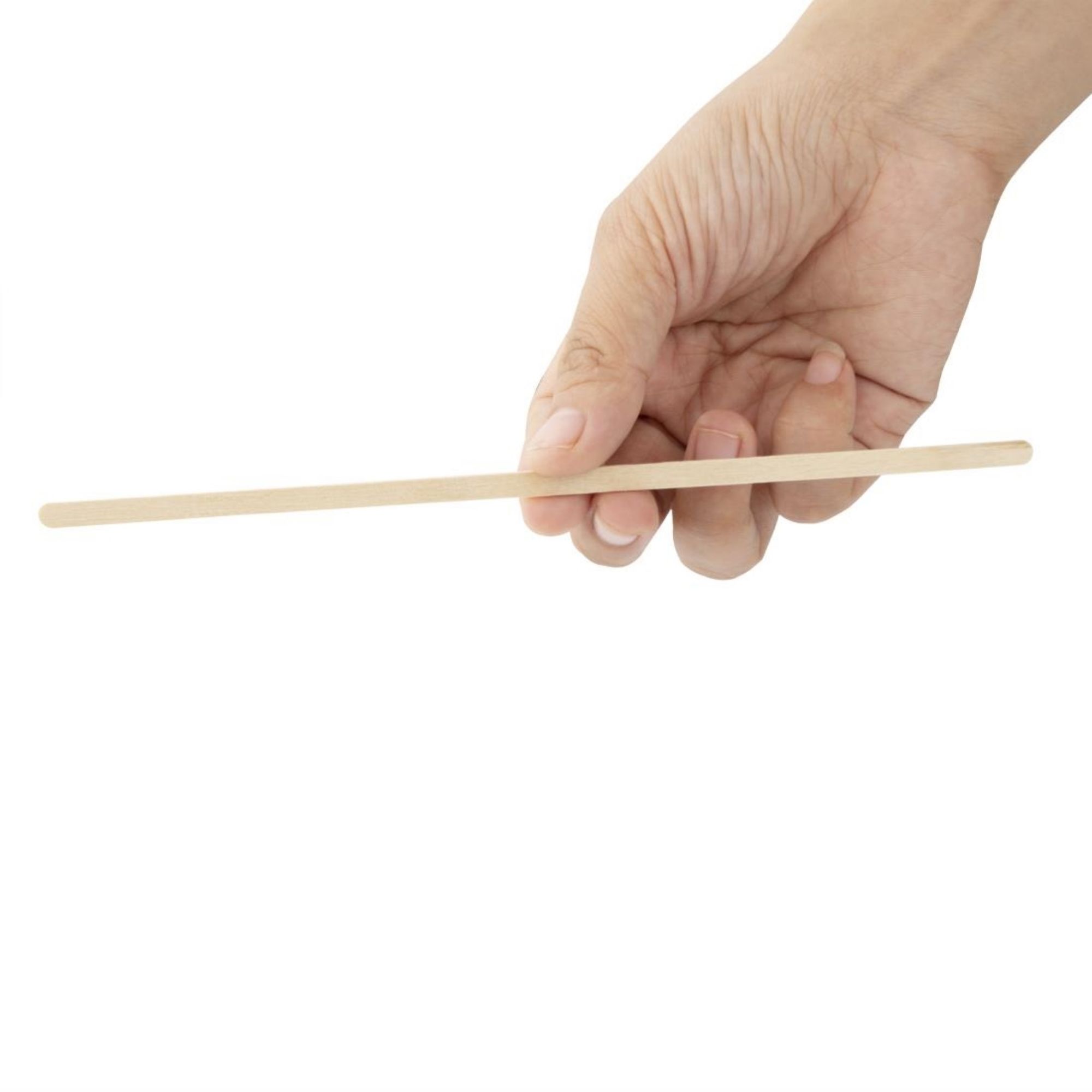 Picture of Fiesta Green Biodegradable Wooden Coffee Stirrers 190mm (Pack of 1000)