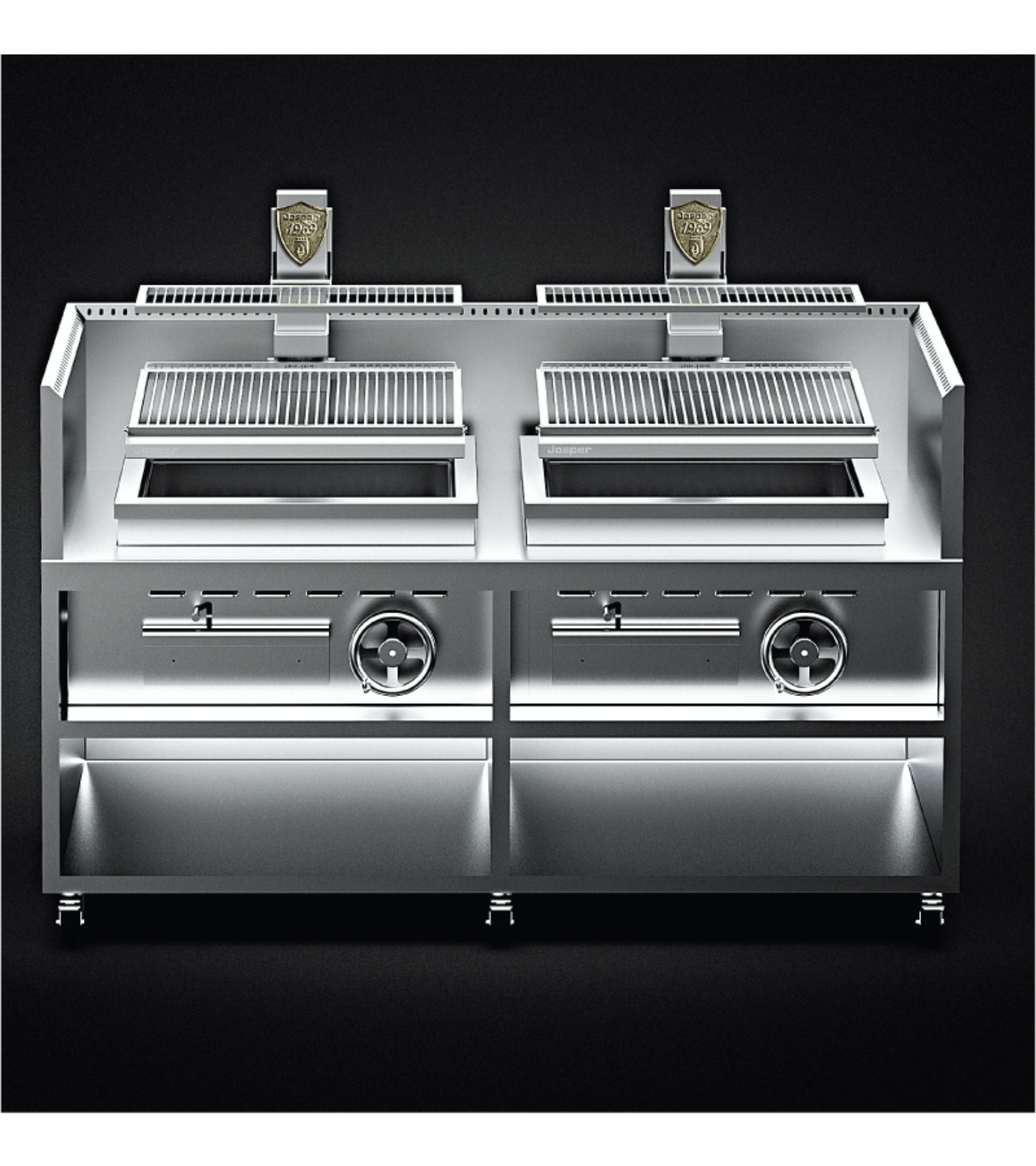 Picture of Josper PVJ-076 2 Gas Charcoal Griller