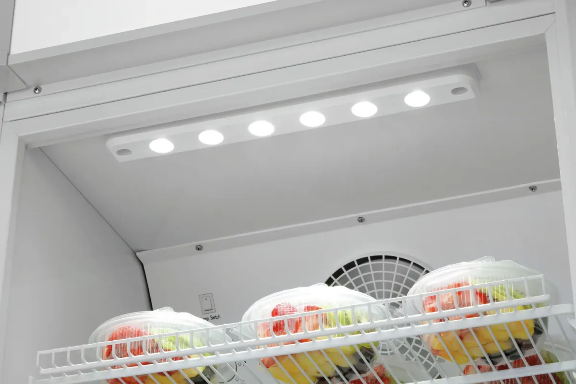 Picture of Bartscher Glass-doored refrigerator 302L WB