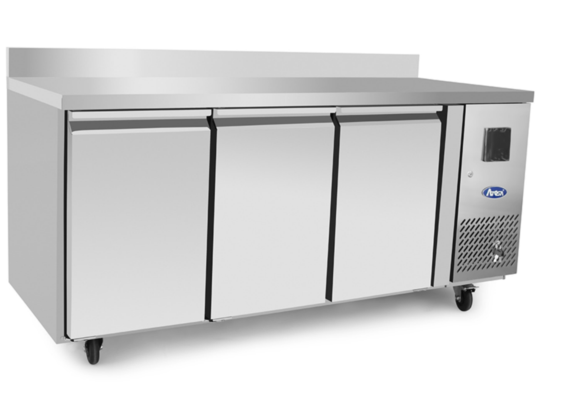 Picture of Atosa R-EPF3432GR-BS Three Door GN Counter Fridge - REPF3432GRBS