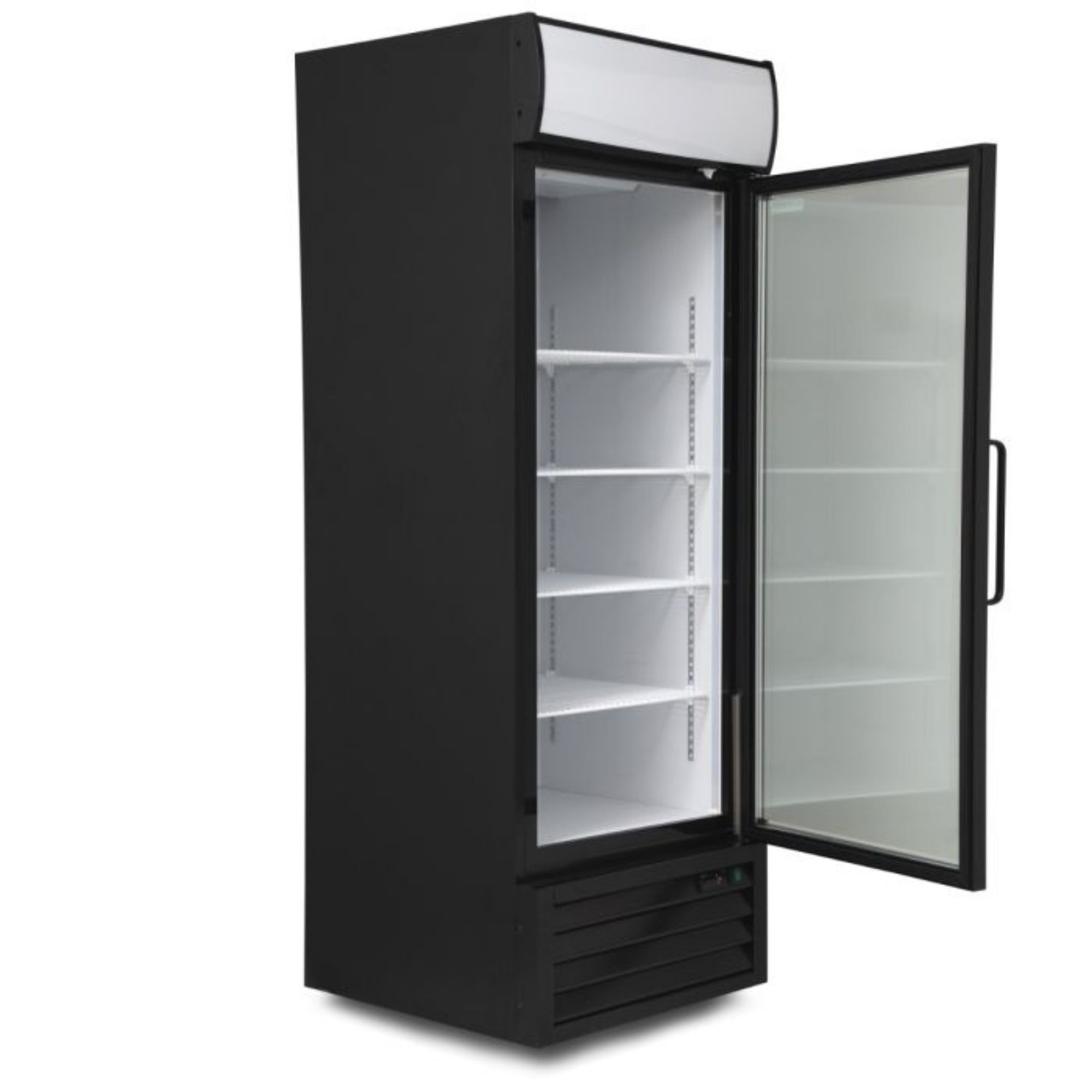 Picture of BLIZZARD 514L Single Hinged Glass Door Freezer Display Merchandiser GDF600