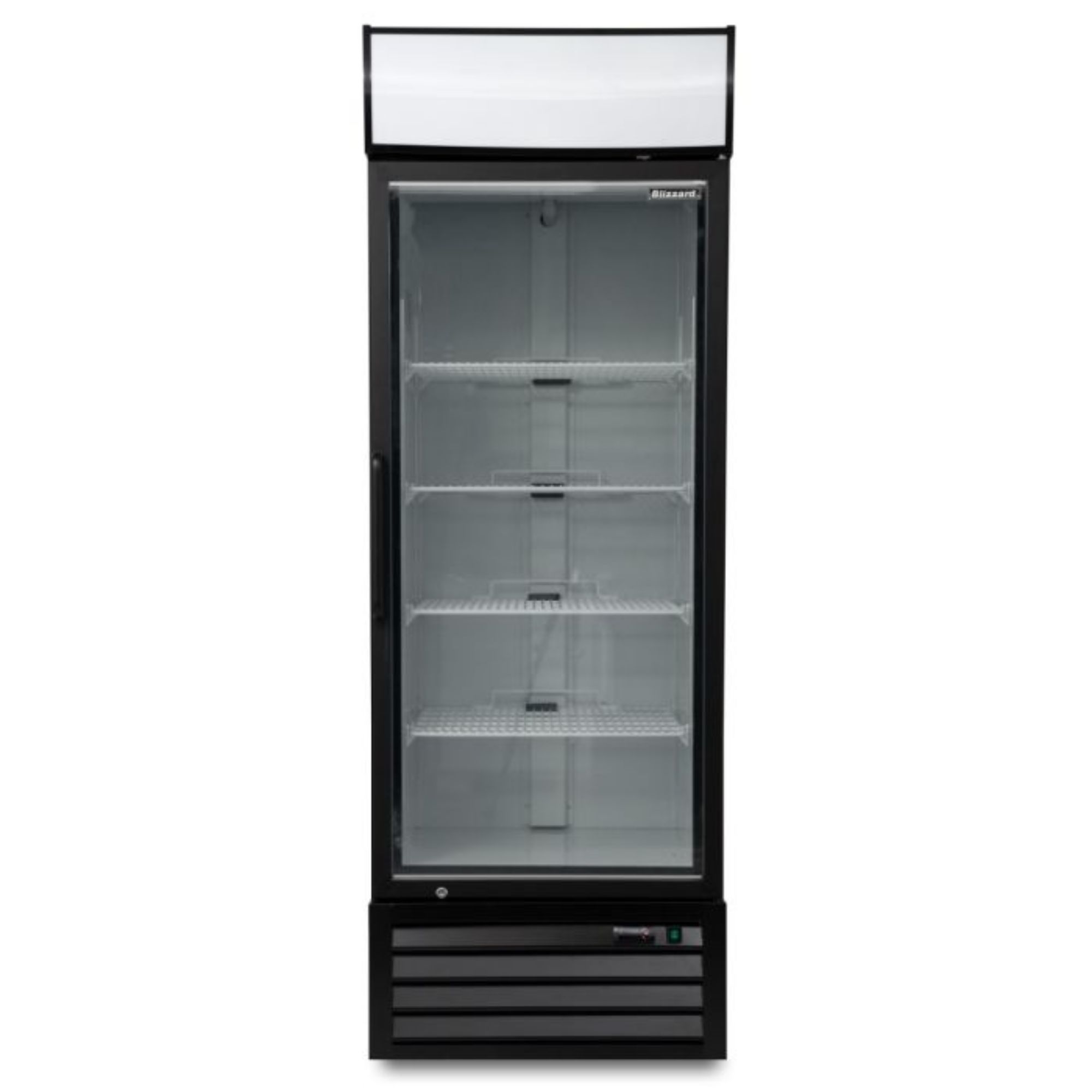Picture of BLIZZARD 514L Single Hinged Glass Door Freezer Display Merchandiser GDF600