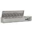 Picture of BLIZZARD 1/4 Gastronorm Prep Top with Hinged Lid 1500MM(W) - TOP1500-14EN