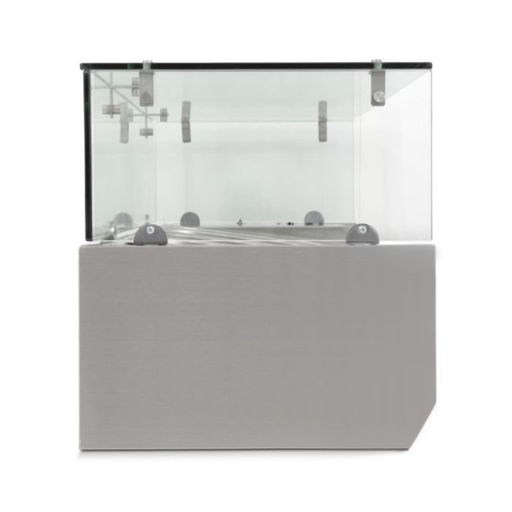 Picture of BLIZZARD 1.2m Glass Canopy 1/4 Gastronorm Prep Top TOP1200-14CR