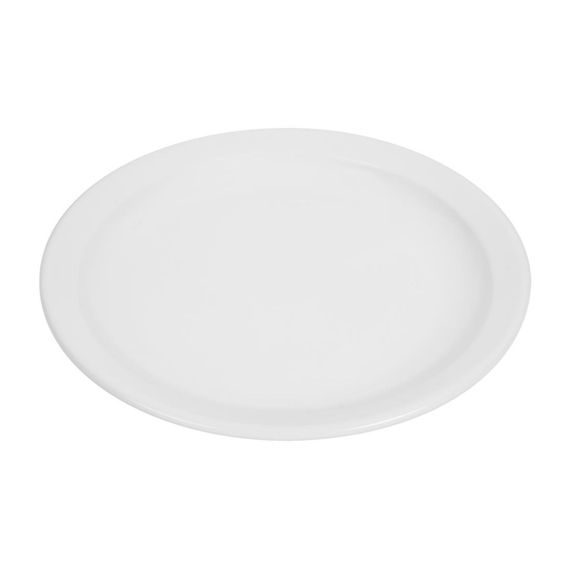 Picture of Olympia Whiteware Narrow Rimmed Plates 250mm (Pack of 12)