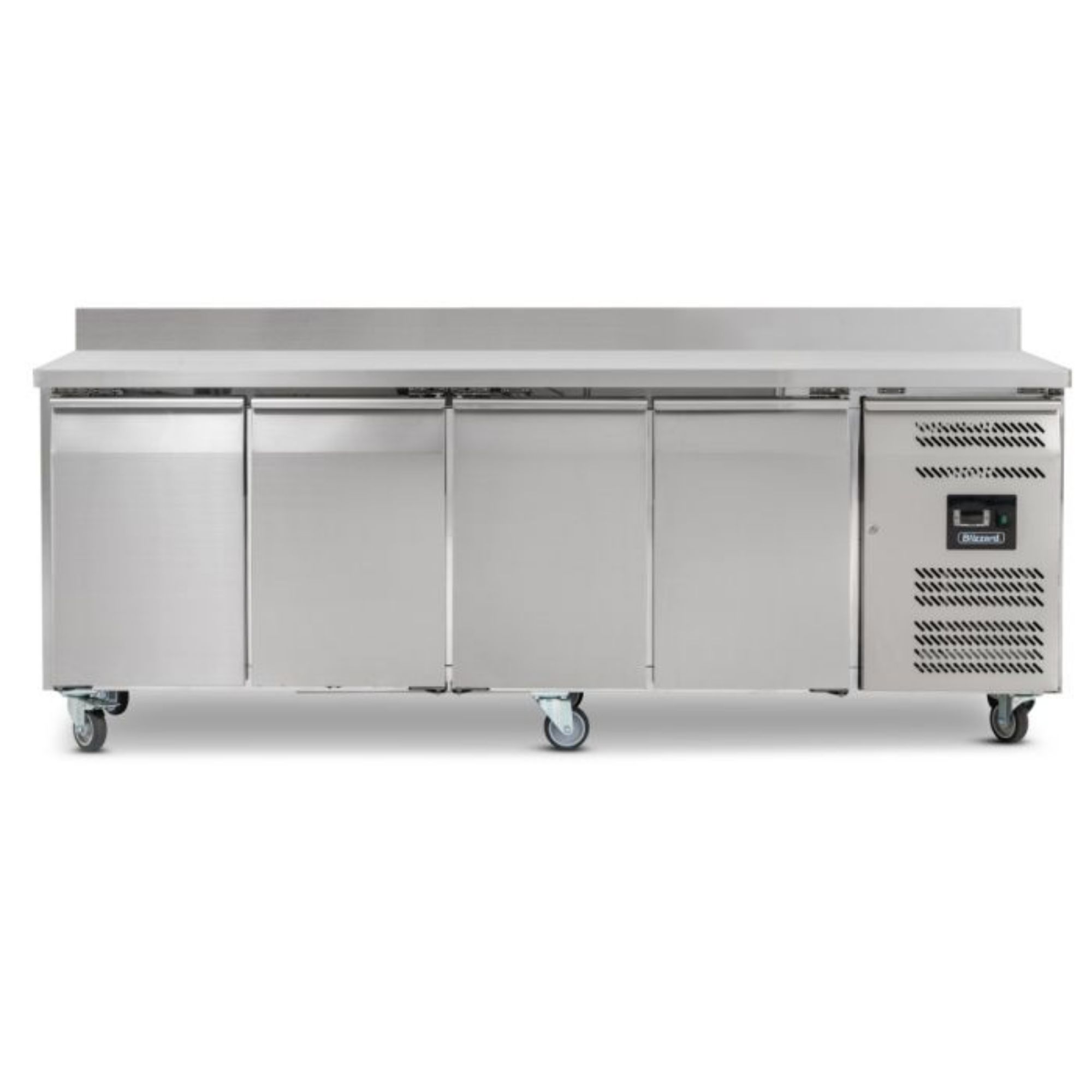 Picture of BLIZZARD Four Hinged Door Refrigerated Counter With Upstand HBC4
