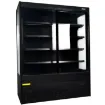 Picture of Blizzard BTD150BK-GD Black Tiered Display With Sliding Glass Doors - BTD150BK-GD
