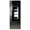Picture of Blizzard BTD150SS-GD Stainless Steel Tiered Display With Sliding Glass Doors - BTD150SS-GD