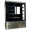 Picture of Blizzard BTD150SS-GD Stainless Steel Tiered Display With Sliding Glass Doors - BTD150SS-GD