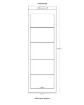 Picture of Blizzard HW40 Single Door White Laminated Refrigerator - HW40