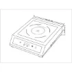 Picture of Blizzard Induction Hob For Stock Pot 3000W - BSPIH