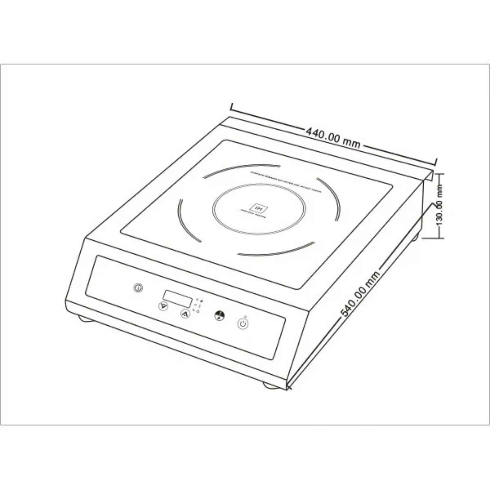 Picture of BLIZZARD Blizzard Stock Pot Induction Hob BSPIH