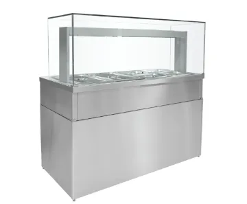 Picture of Parry HGBM5 - Heated Bain Marie Servery With Glass
