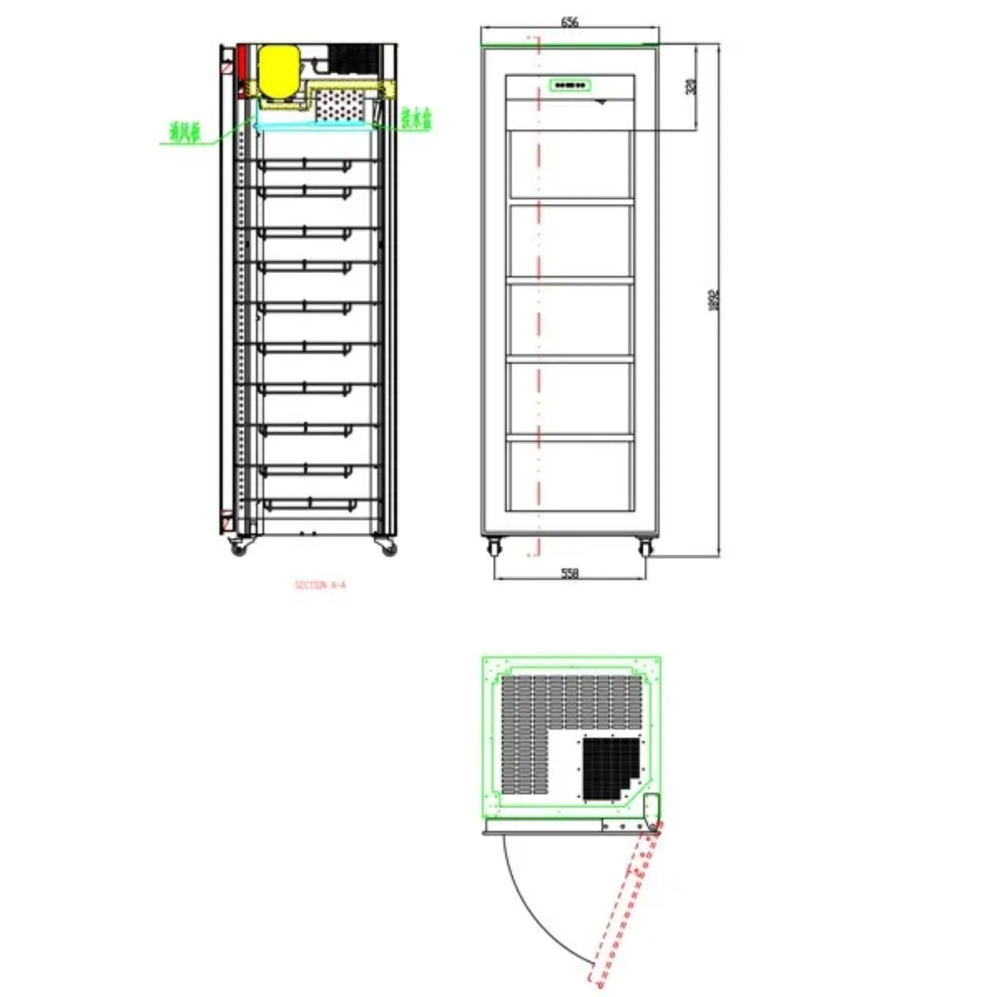 Picture of BLIZZARD Upright Wine Cooler WD400