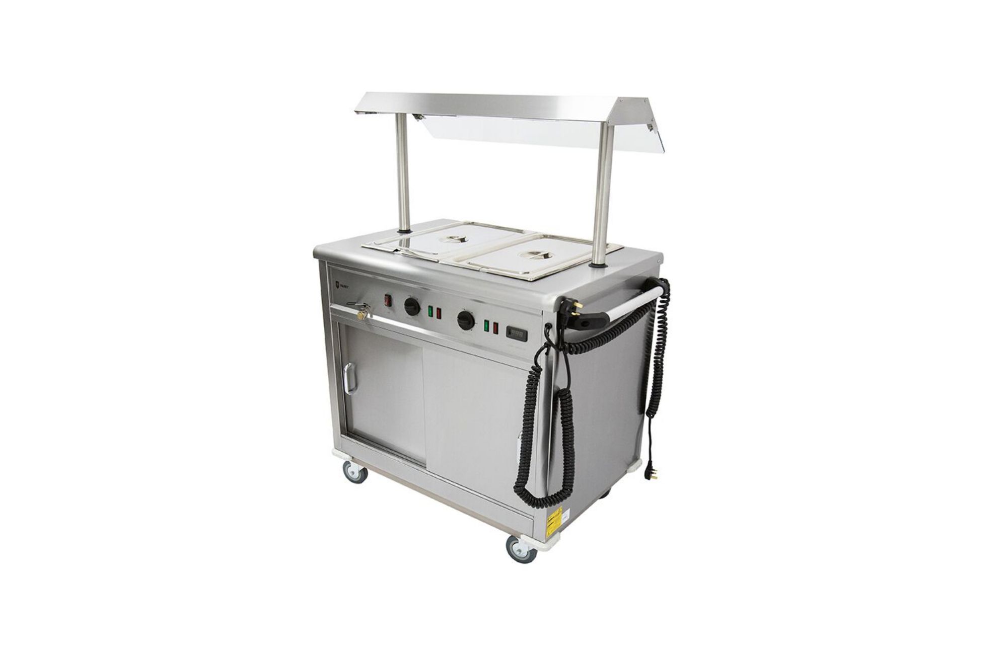 Picture of Parry MSB9G - Mobile Bain Marie Servery With Gantry - MSB9G