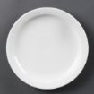 Picture of Olympia Whiteware Narrow Rimmed Plates 202mm (Pack of 12) - CB488
