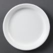 Picture of Olympia Whiteware Narrow Rimmed Plates 180mm (Pack of 12) - CB487
