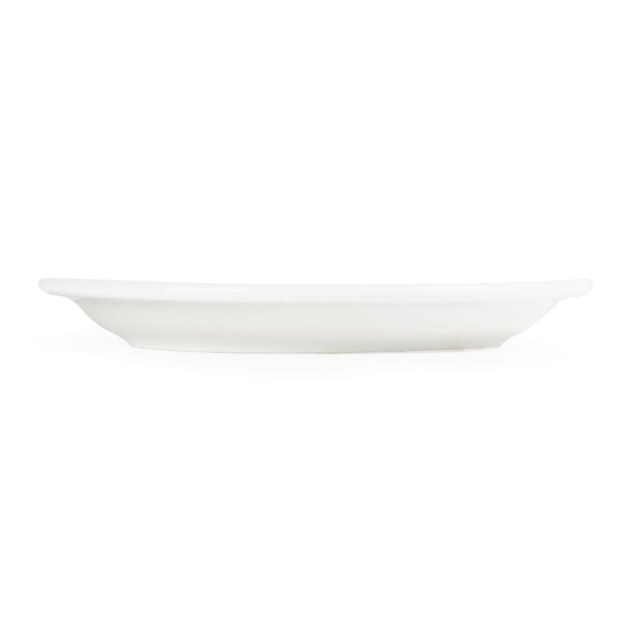 Picture of Olympia Whiteware Narrow Rimmed Plates 150mm (Pack of 12)