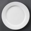 Picture of Olympia Whiteware Wide Rimmed Plates 280mm (Pack of 6) - CB482