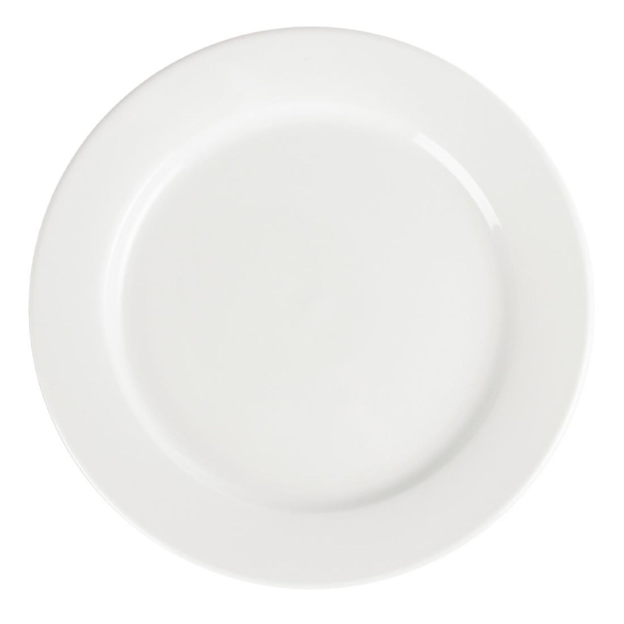 Picture of Olympia Whiteware Wide Rimmed Plates 280mm (Pack of 6)