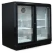Picture of Blizzard Double Sliding Door Bar Bottle Cooler (202 BTL) - BAR2SL