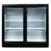 Picture of Blizzard Double Sliding Door Bar Bottle Cooler (202 BTL) - BAR2SL