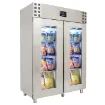 Picture of CombiSteel Refrigerator Stainless Steel Double Glass Door Mono 1400 Litre