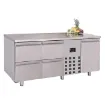 Picture of CombiSteel Counter 700 Refrigerator 1 Door and 4 Drawers Mono Block