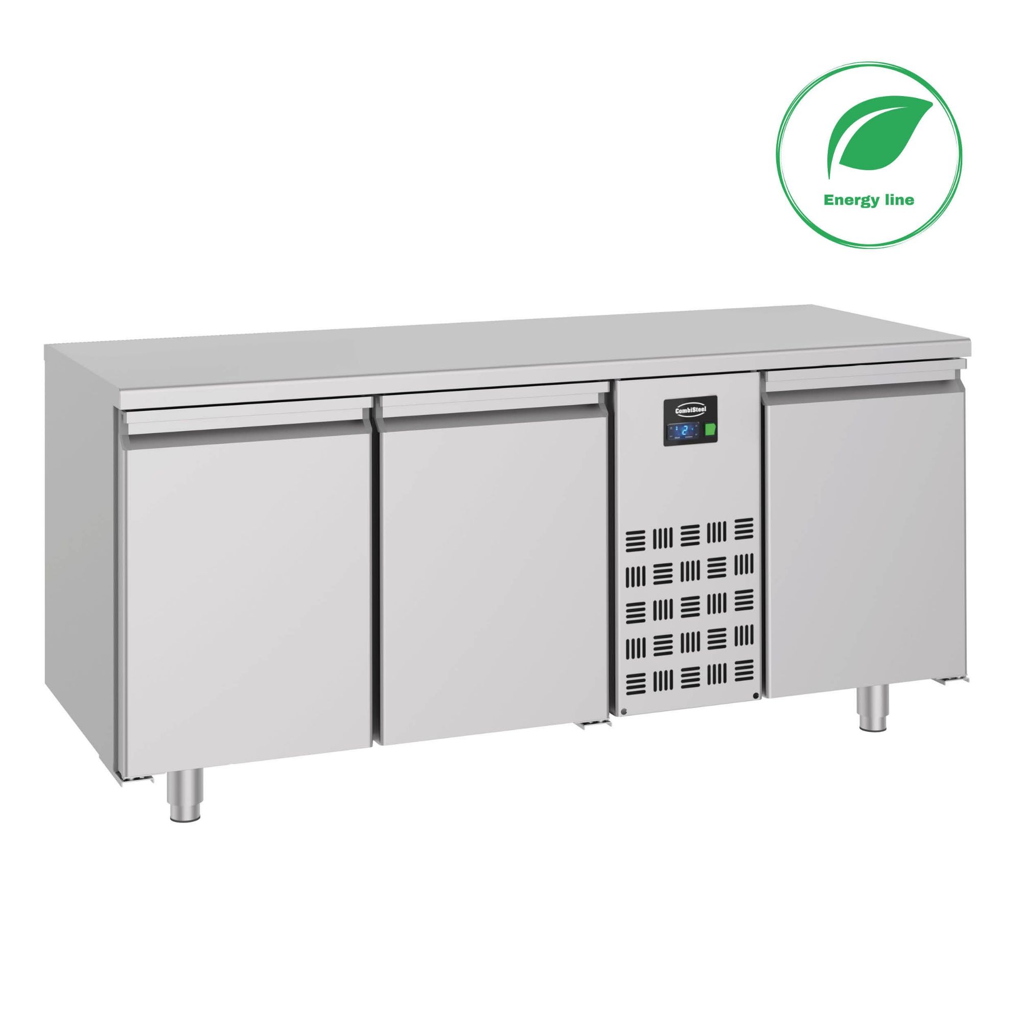 Picture of CombiSteel Counter 700 Freezer Negative Counter 3 Door Mono Block Energy Line - 7489.5135
