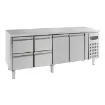 Picture of CombiSteel Counter 700 Refrigerator 2 Doors and 4 Drawers