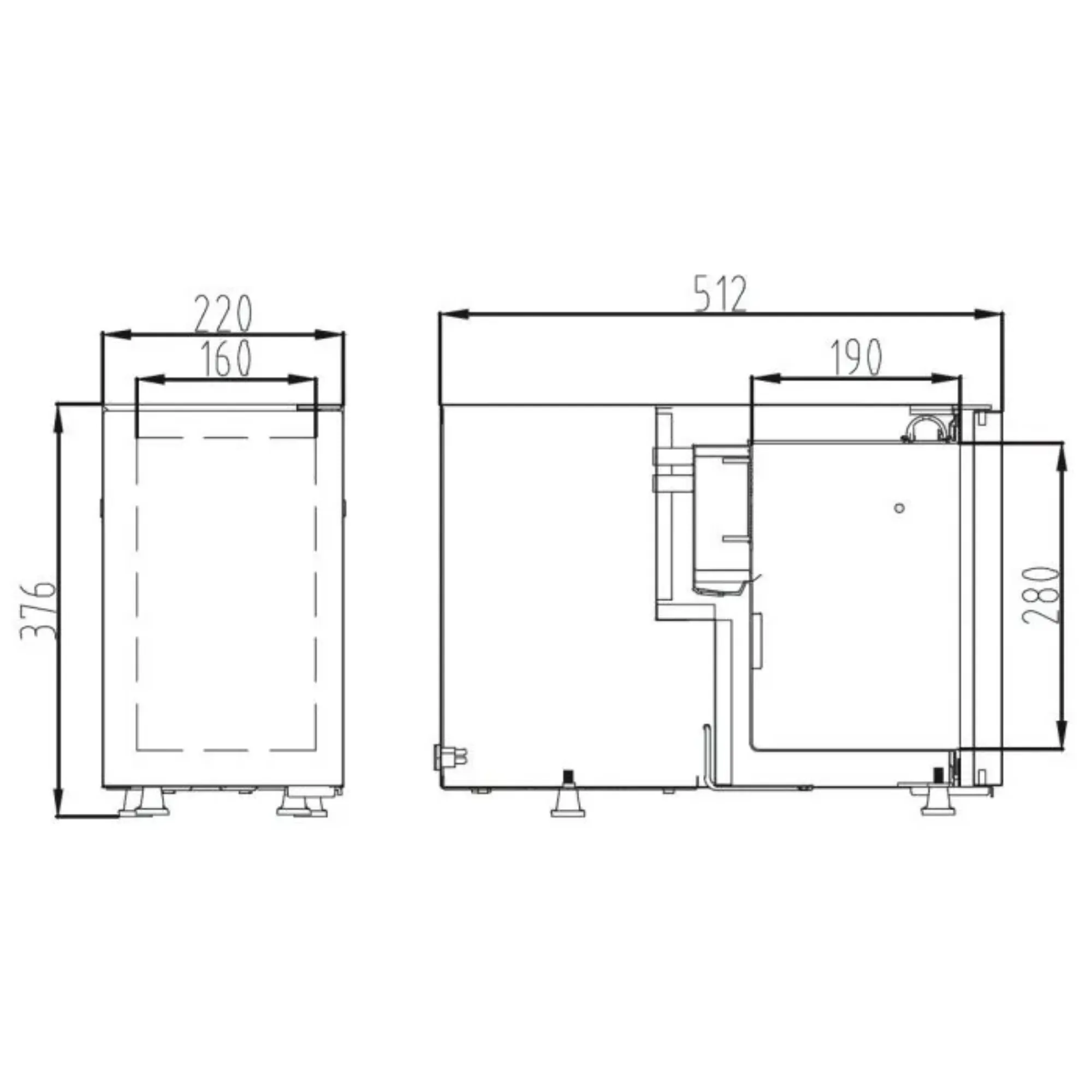 Picture of CombiSteel Cappuccino Milk Cool