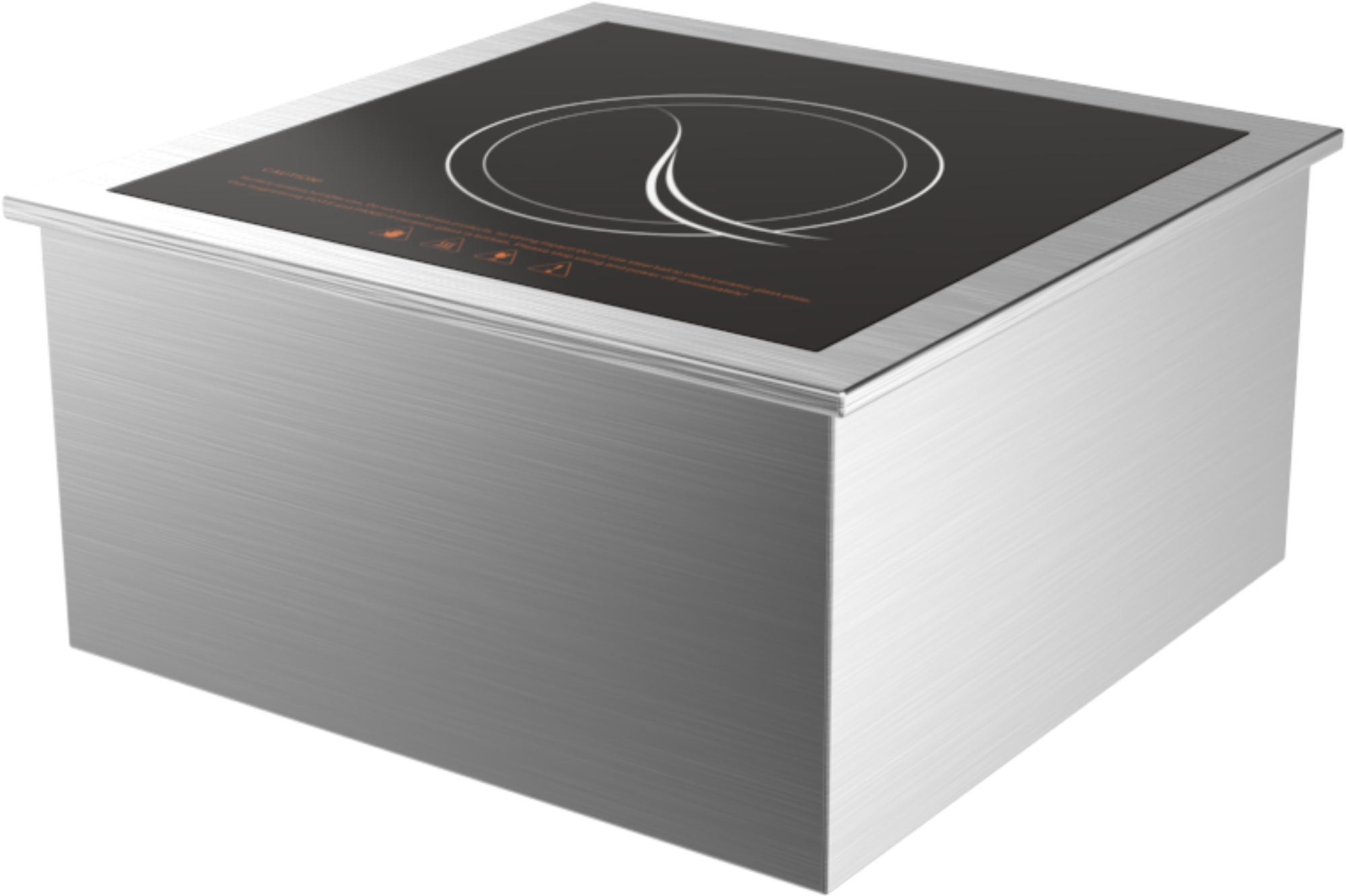 Picture of Chefsrange GXDIIH1S-3 - Drop In Induction Hob - 3Kw Power (Steel Suround) - GXDIIH1S-3
