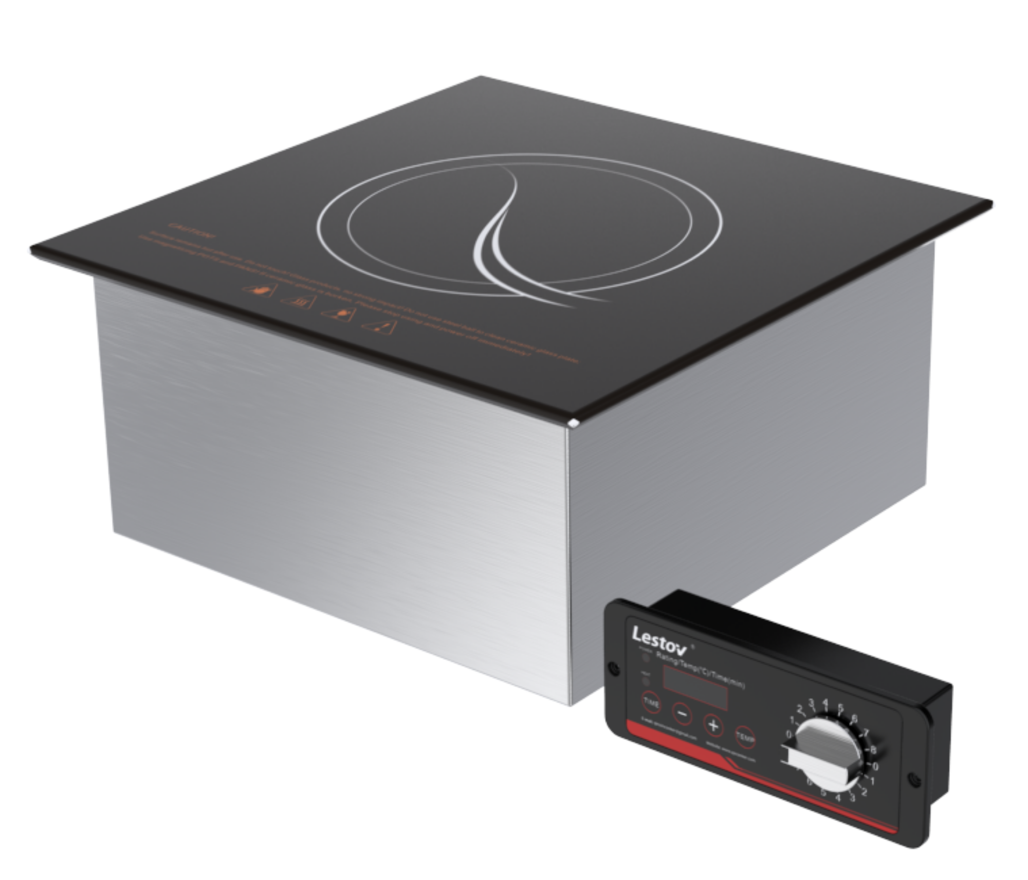 Picture of Chefsrange GXDIIH1G-3 - Drop In Induction Hob - 3Kw Power - GXDIIH1G-3