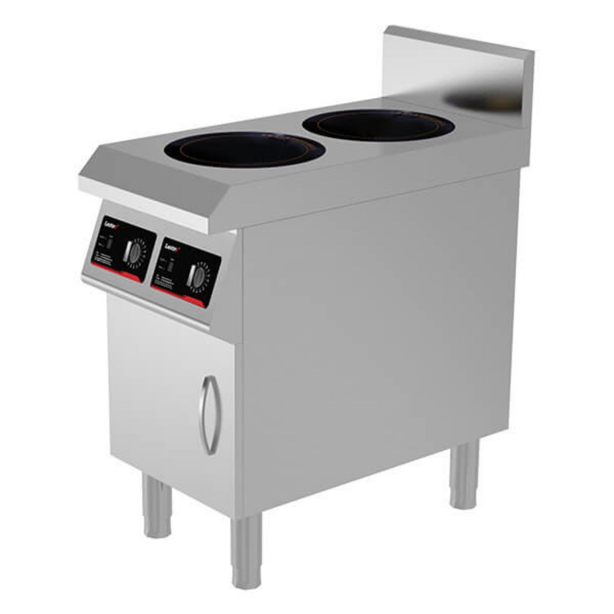 Picture of Chefsrange GXIH2-3B/RT 70 Line Floorstanding 2 Ring Induction Hob - 2 X 3.0Kw Power - GXIH2-3B/RT