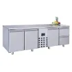 Picture of CombiSteel Counter 700 Refrigerator 3 Doors and 2 Drawers Mono Block