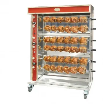 Picture of Inotech Legend ITL36 (Wide) Wall Of Flame Rotisserie 6 Spit