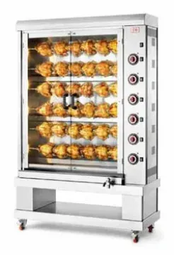 Picture of CB E36P-S6 - 6 Spit - 36 Bird Electric Chicken Rotisserie