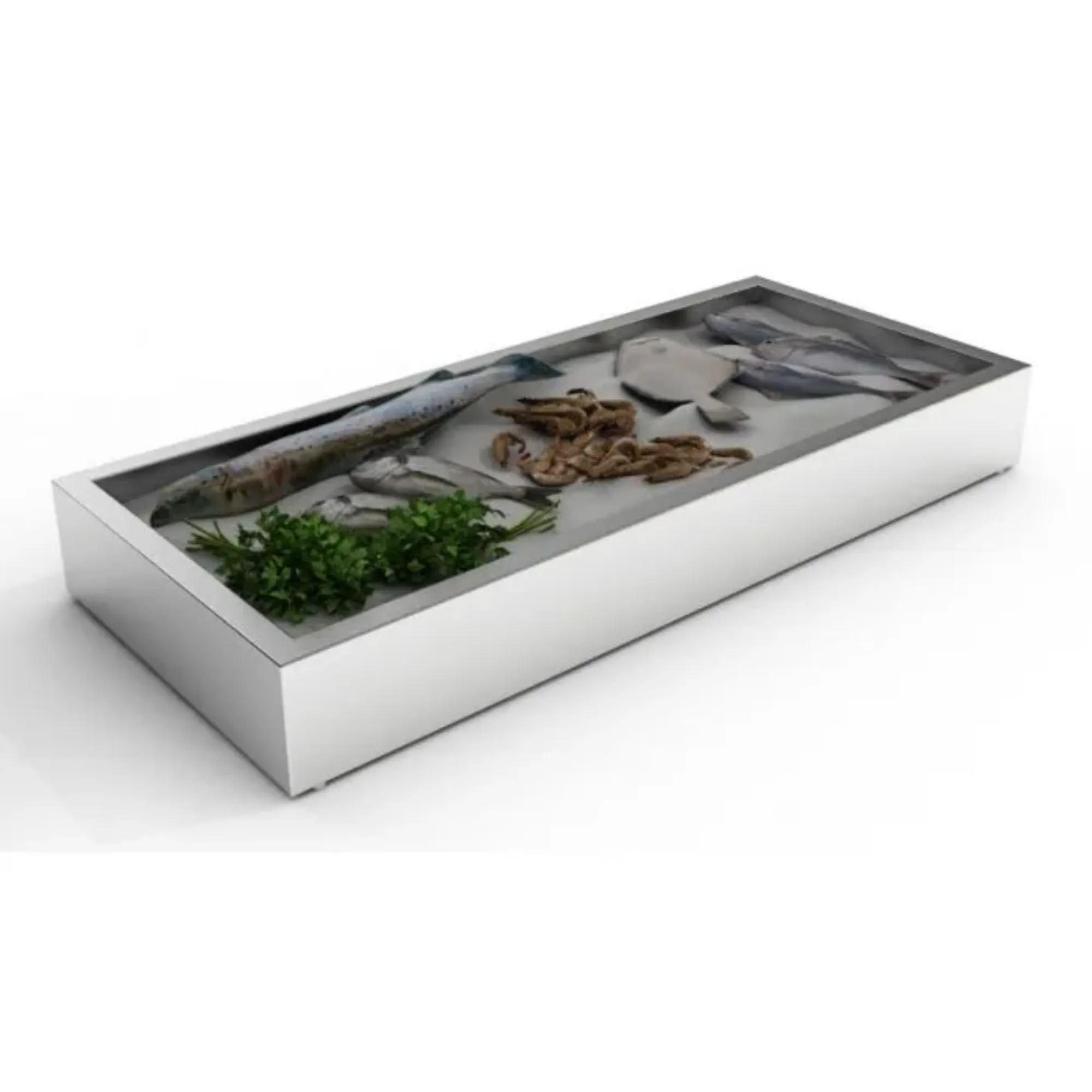 Picture of CombiSteel Crushed Ice Bin 4/1 Gastronorm - 7013.2715