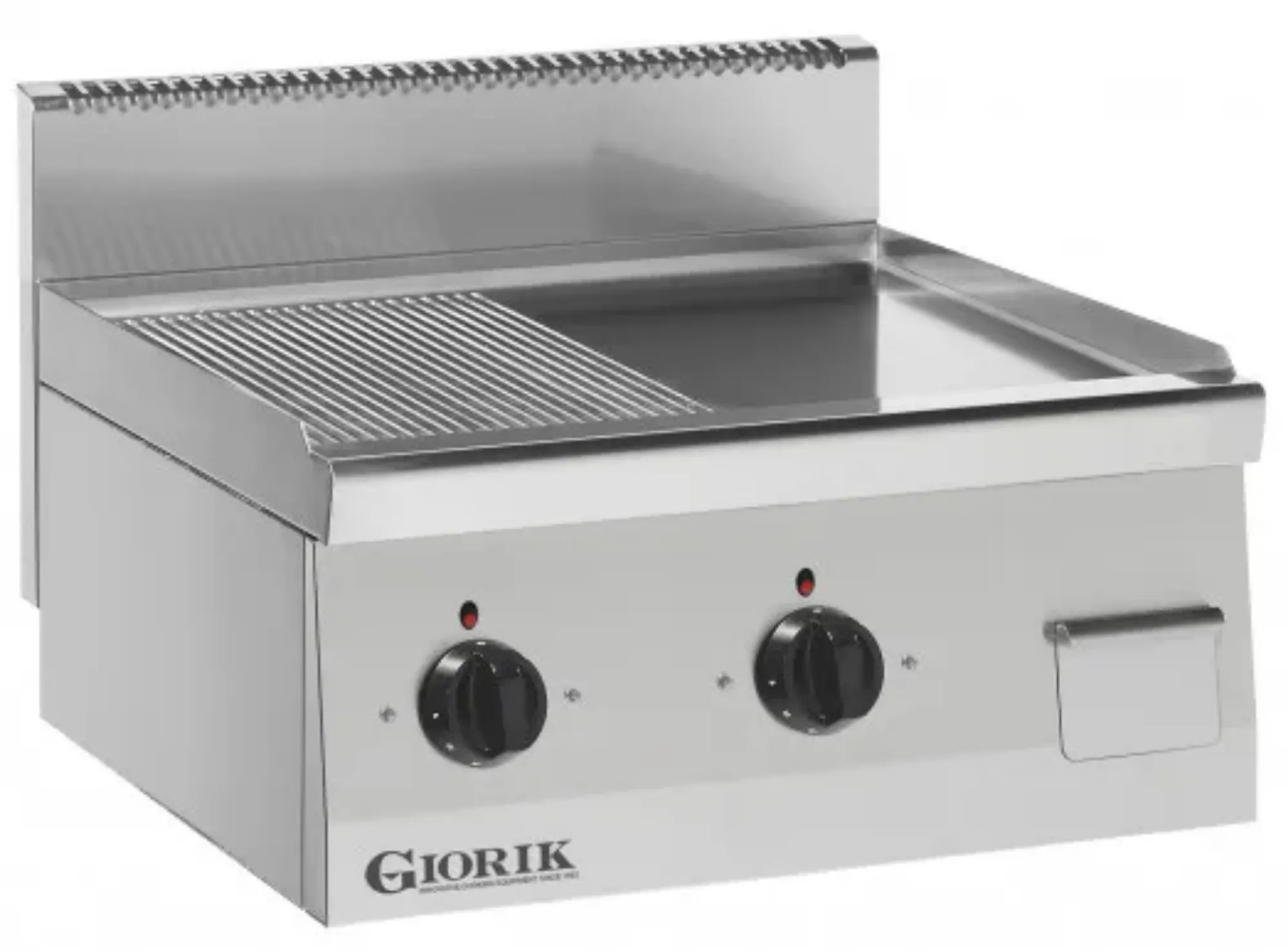 Picture of Giorik Snack 60 LGE6921X Slimline Electric Griddle - 1/2 Ribbed 1/2 Smooth - LGE6921X