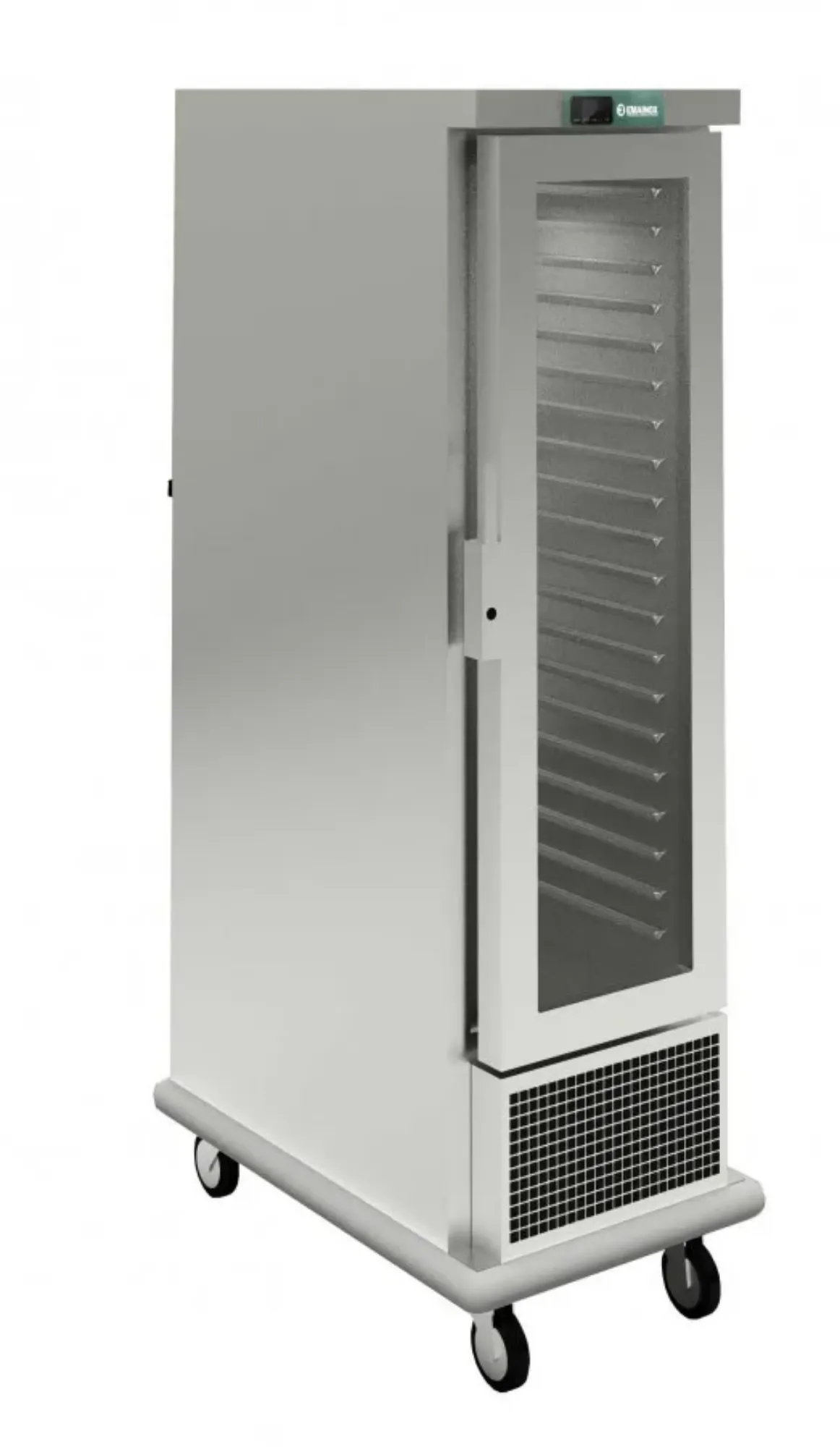 Picture of Emainox 19 Glass Door Slimline Mobile Refrigerated Holding Cabinet