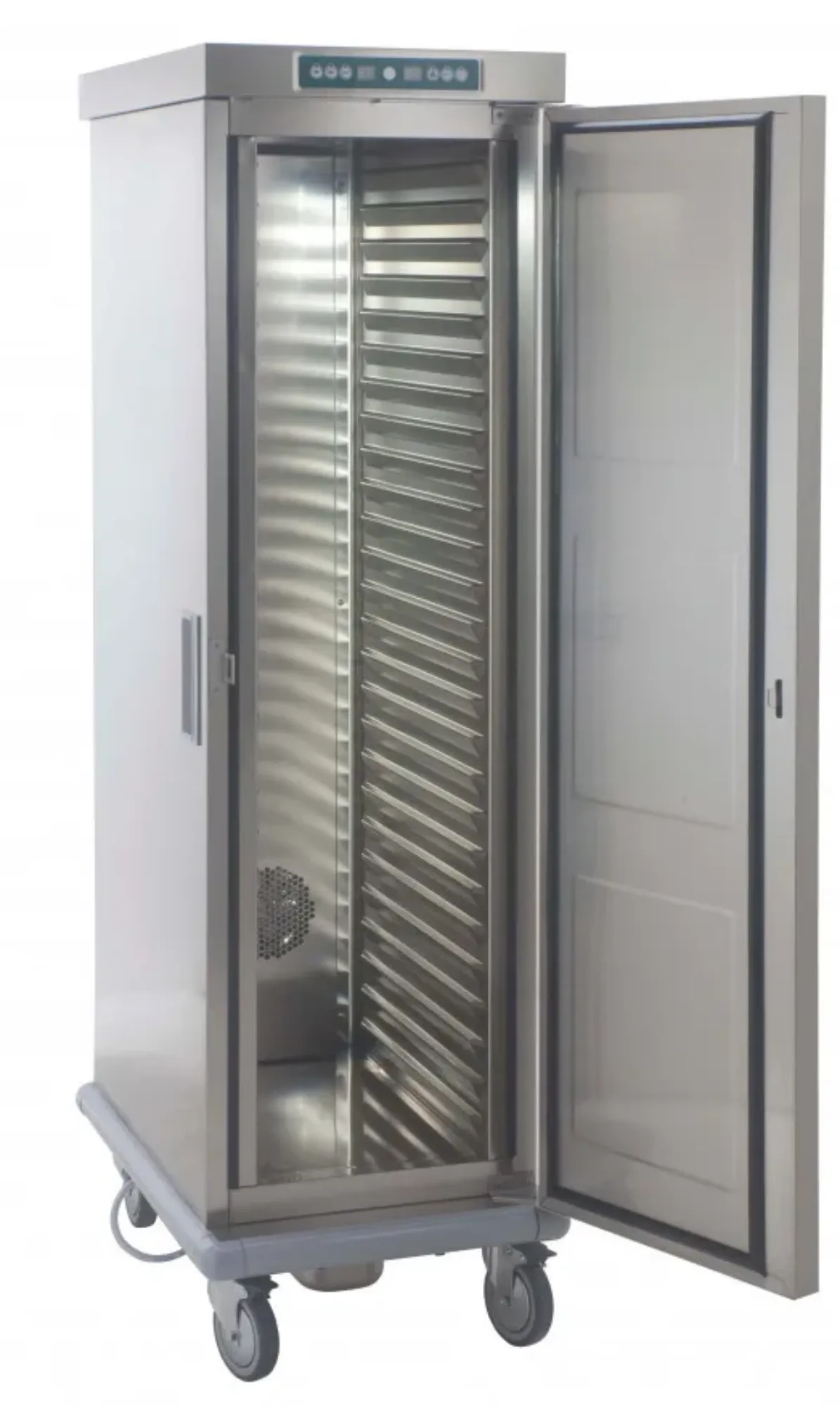 Picture of Emainox 25 X 2/1Gn Mobile Fan Assisted Heated Holding Cabinet - With Humidity - 8110107