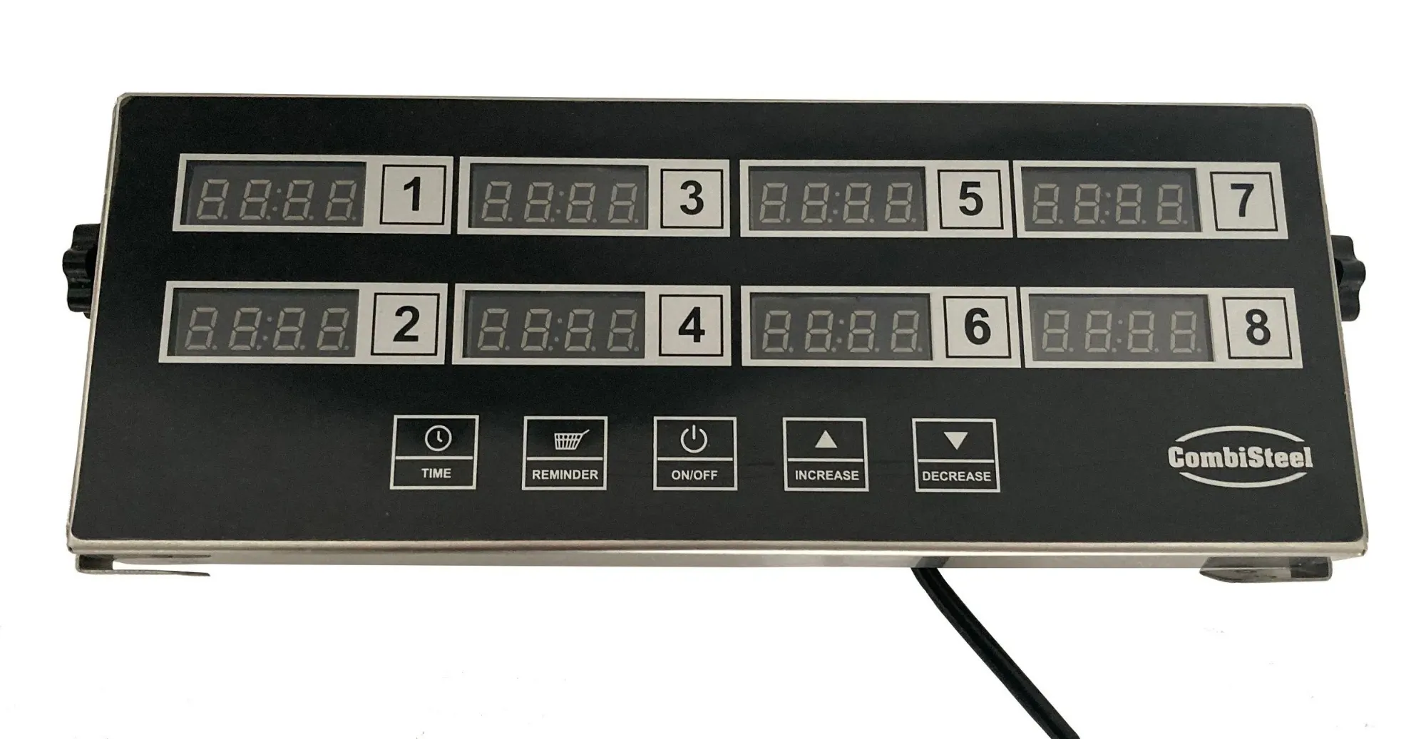 Picture of CombiSteel Digital Kitchen Timer 8 Channels DKT-8 - 7517.0015
