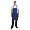 Picture of Chef Works Butchers Bib Apron Royal Blue - B679