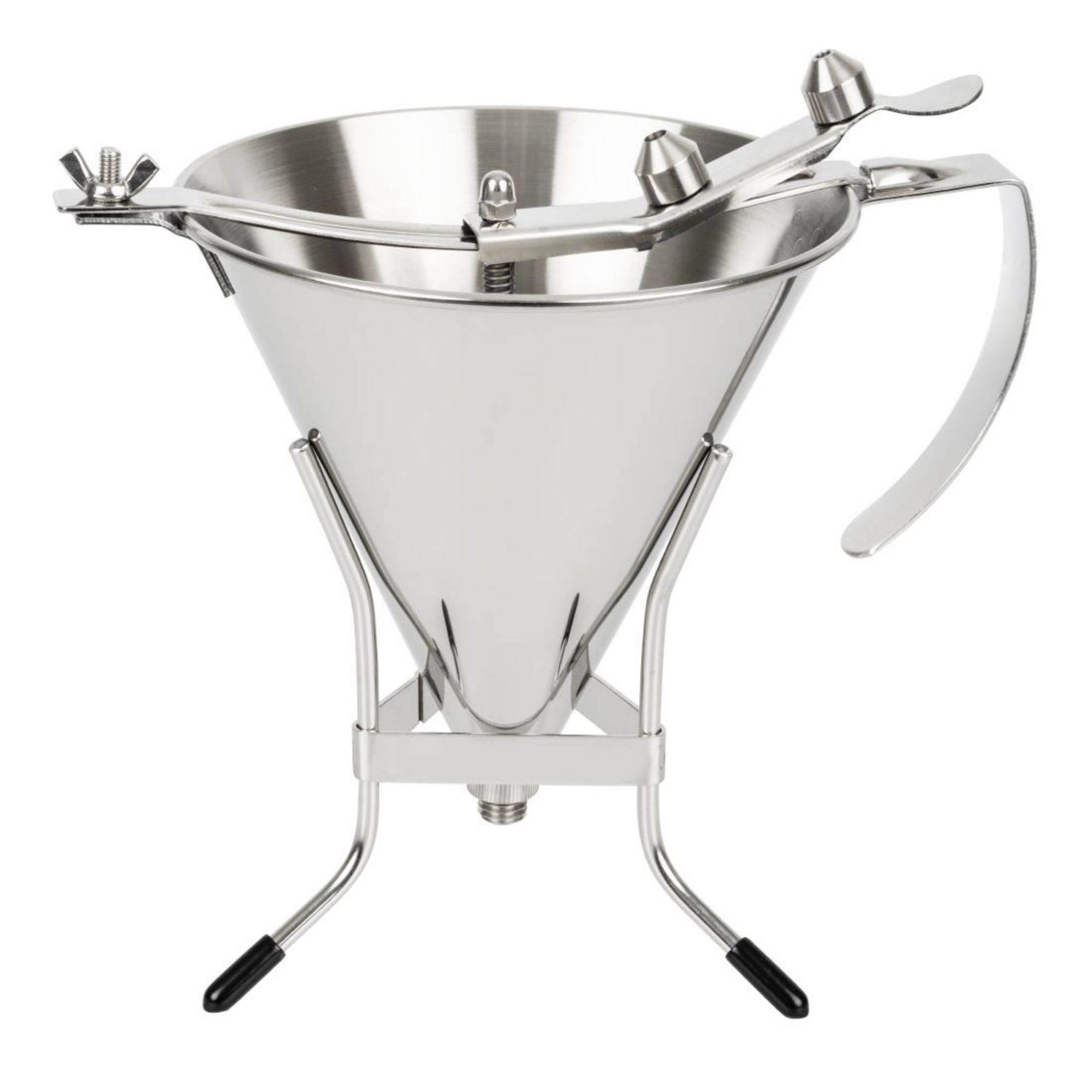 Picture of De Buyer Stainless Steel Automatic Piston Funnel 1.5ltr