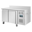Picture of Polar U-Series Double Door Counter Freezer with Upstand 282Ltr - DL916