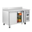 Picture of Polar U-Series Double Door Counter Freezer with Upstand 282Ltr - DL916