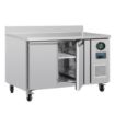 Picture of Polar U-Series Double Door Counter Freezer with Upstand 282Ltr - DL916